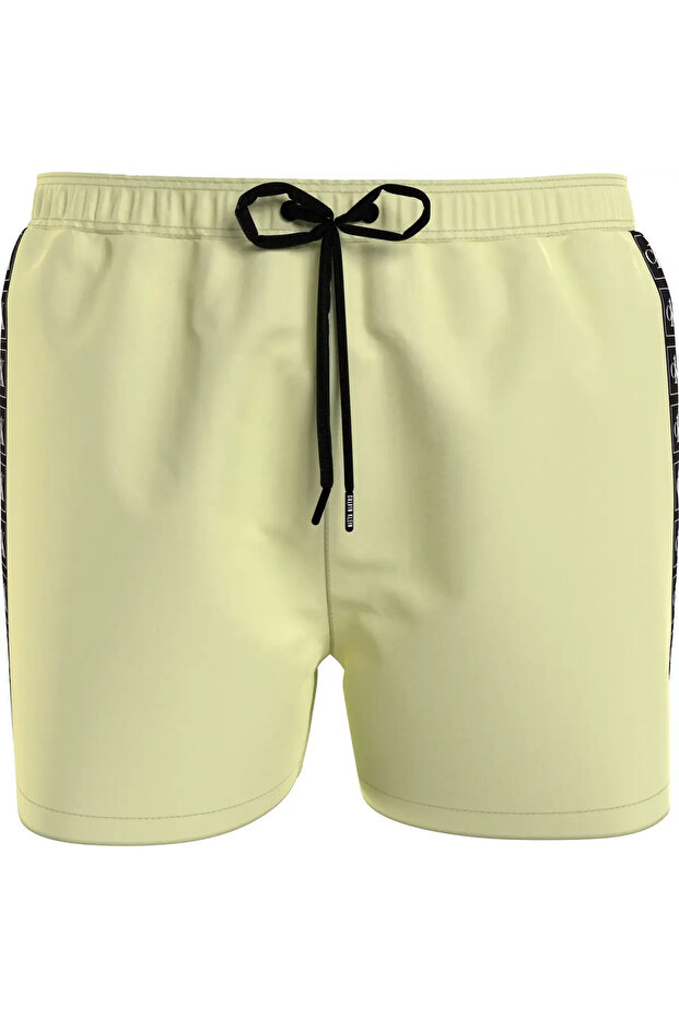 MEDIUM DRAWSTRING Erkek Yeşil Deniz Şortu - 1