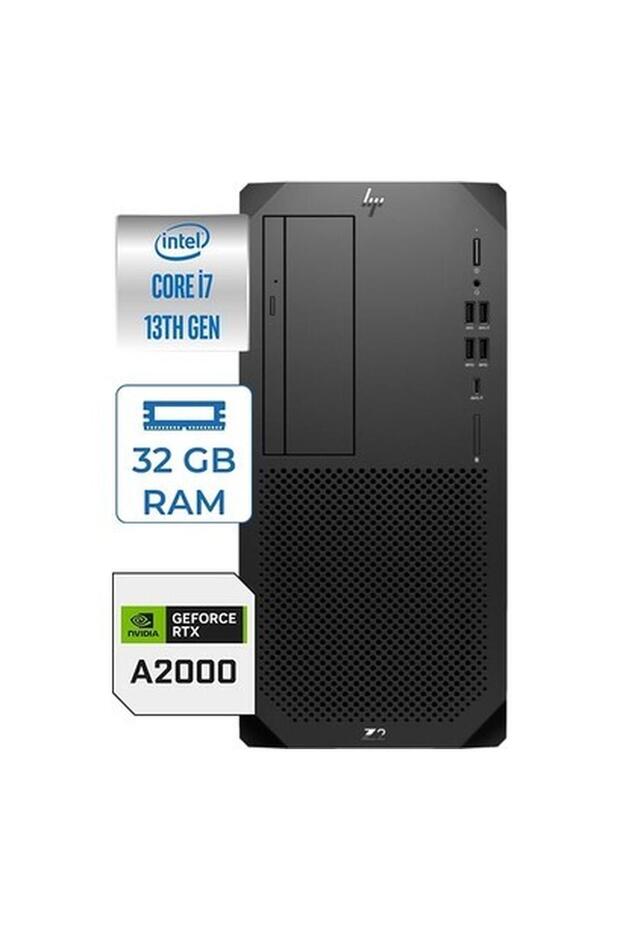 Ws Z2 G9 I7-14700K 32GB Ddr5 512GB SSD 12GB Nvidia Rtx A2000 Windows 11 Pro 88T1N3EA04 - 1