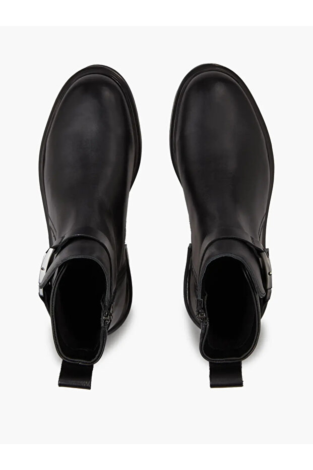 JODHPUR BOOT W/ ICON Erkek Siyah Bot - 4