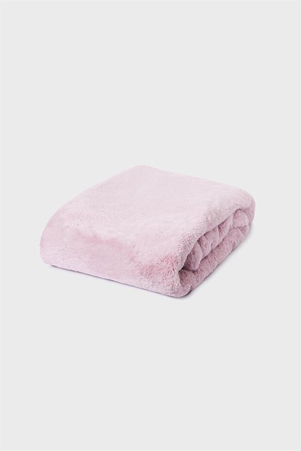 Winter Baby Fur Blanket Lilac