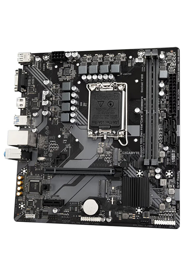 Motherboard B760M H DDR4, LGA1700, mATX - 5