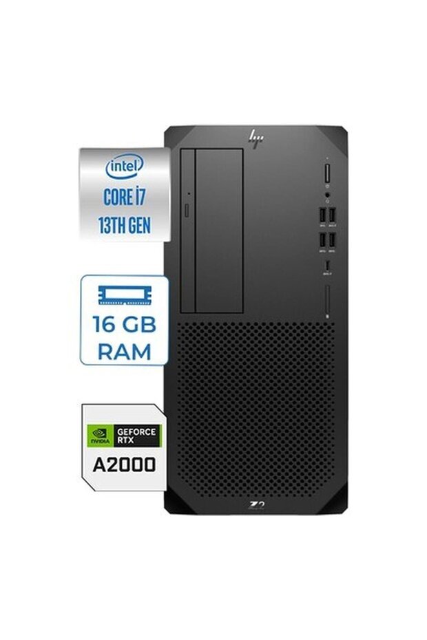 Ws Z2 G9 I7-14700K 16GB Ddr5 2tb HDD + 512GB SSD 12GB Nvidia Rtx A2000 Windows 11 Pro 88T1N3EA16 - 1