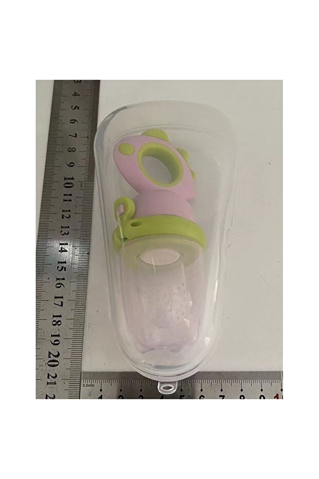 Suzeta pentru Fructe, pentru Bebelusi, 4+ luni, Roz/Verde - 2