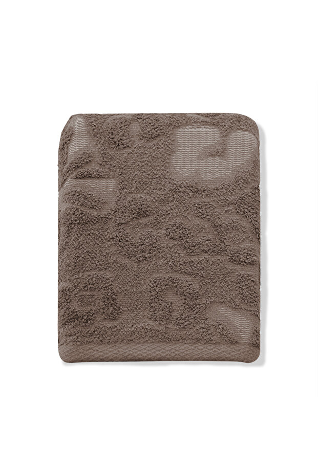 Aron bamboo 2-piece hand towel set 50 x 90 dark beige