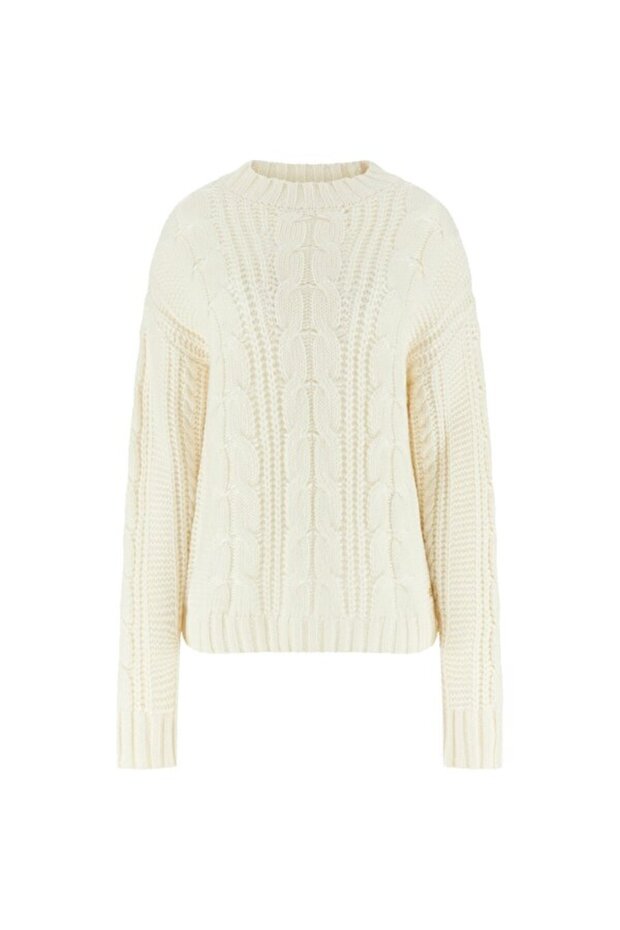 Nathali Kadın Yün Karışımlı Triko - 2