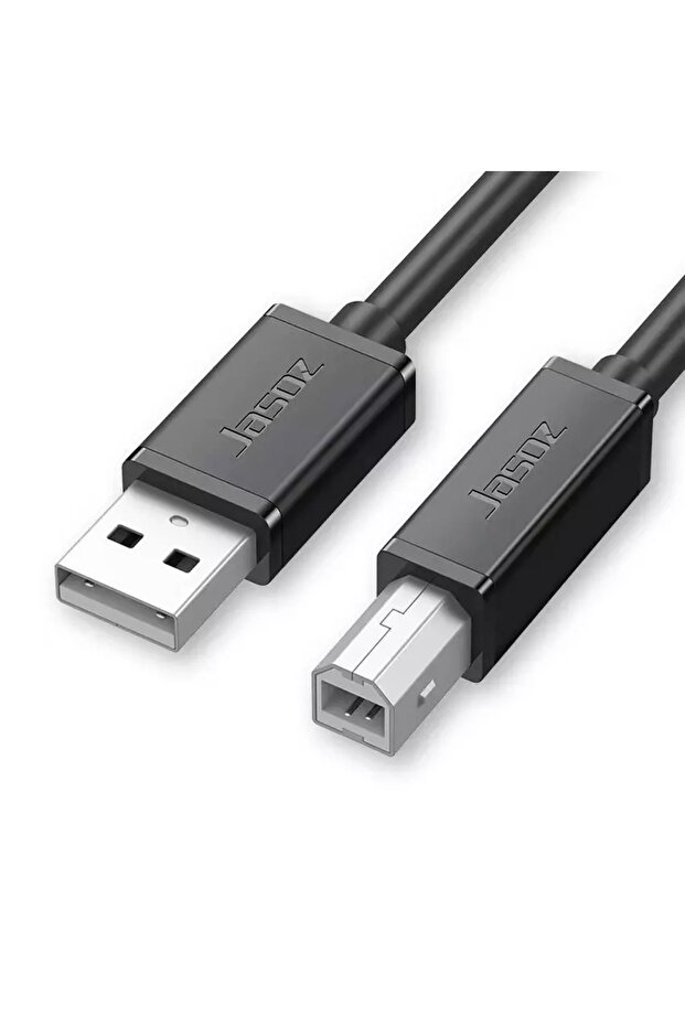 كابل الطابعة USB A و B بطول 1.5 متر، حل التوصيل - 1