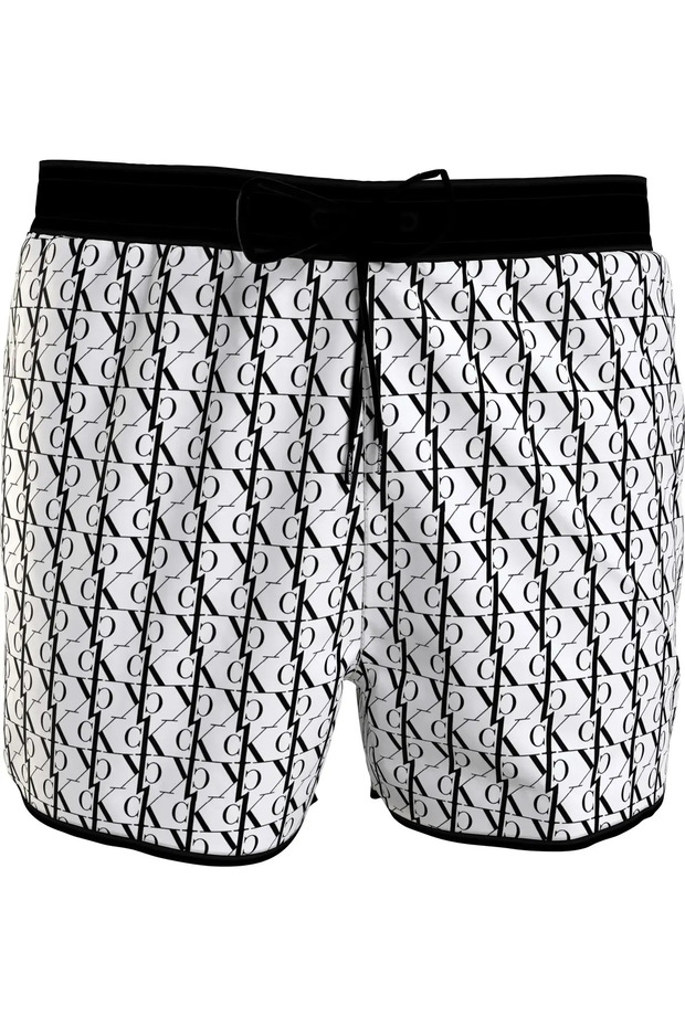 SHORT DRAWSTRING-PRI Erkek Beyaz Deniz Şortu - 1