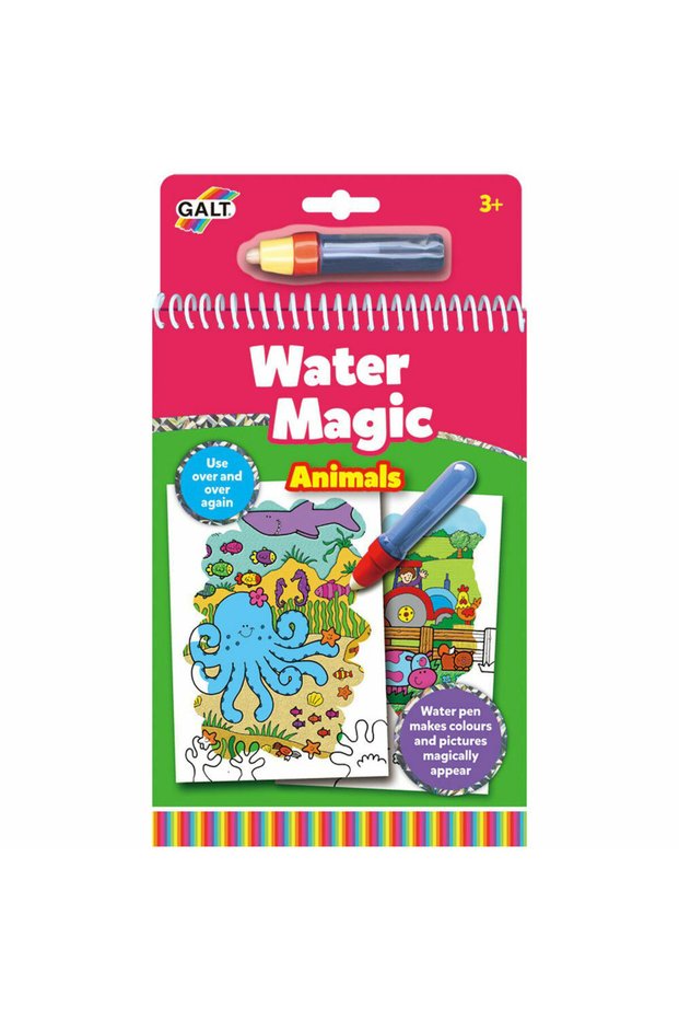 Water Magic, Coloring Book Animals