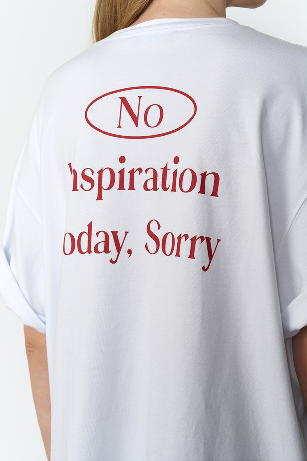 Sırtı Baskılı Tshirt - 3