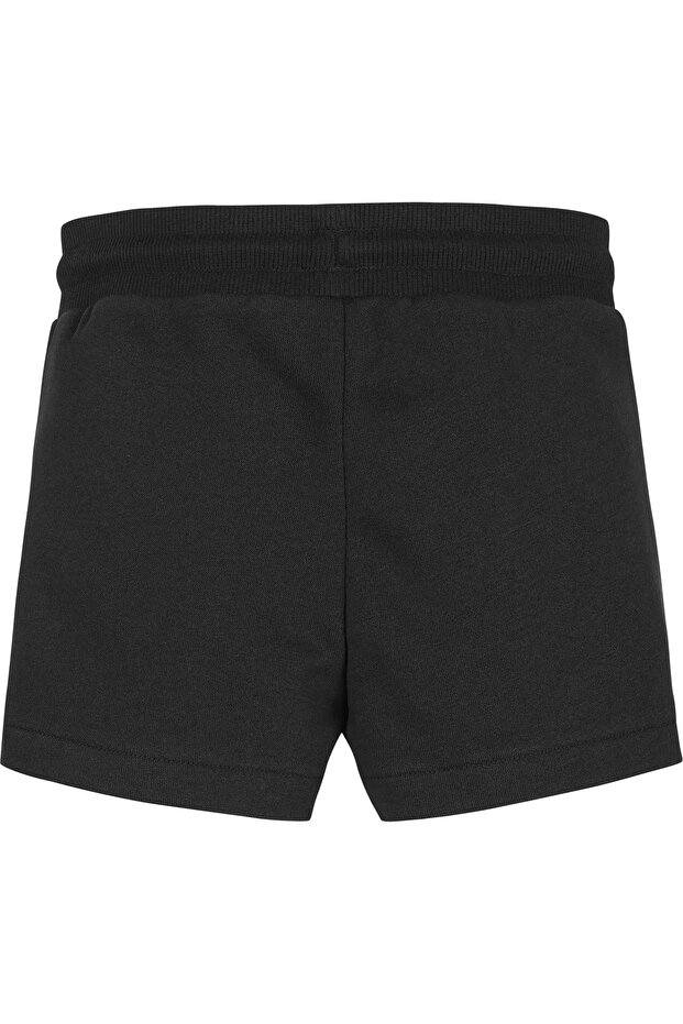 REFLECTIVE MONOGRAM Kadın Siyah Şort - 5