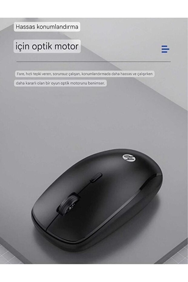 Cs500 Kablosuz Klavye Mouse Set Kombo İngilizce Q - 5