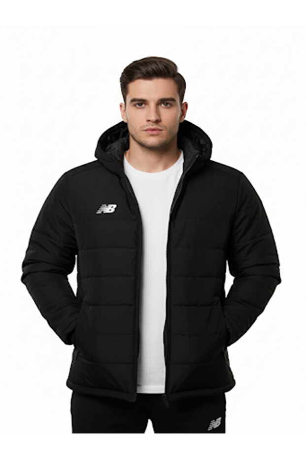 Nb Tsj2220-Bk Men's Regular Coat Black