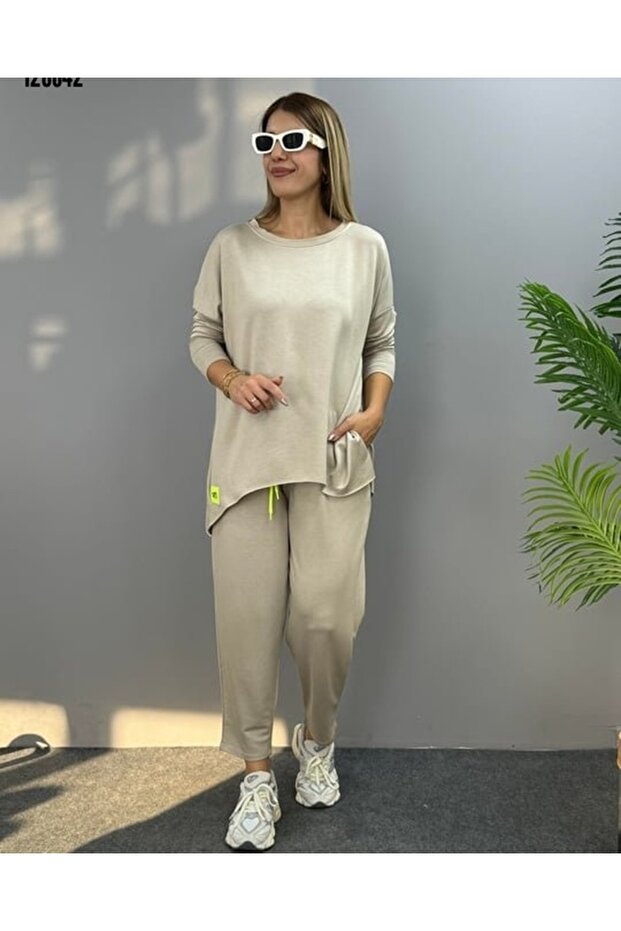 Oversized Casual Two-Piece Set