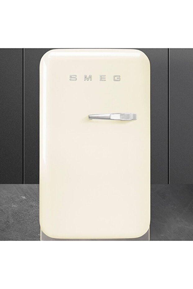 50'S Style Retro KremMini Buzdolabı FAB5LCR Sol Kapı - 2