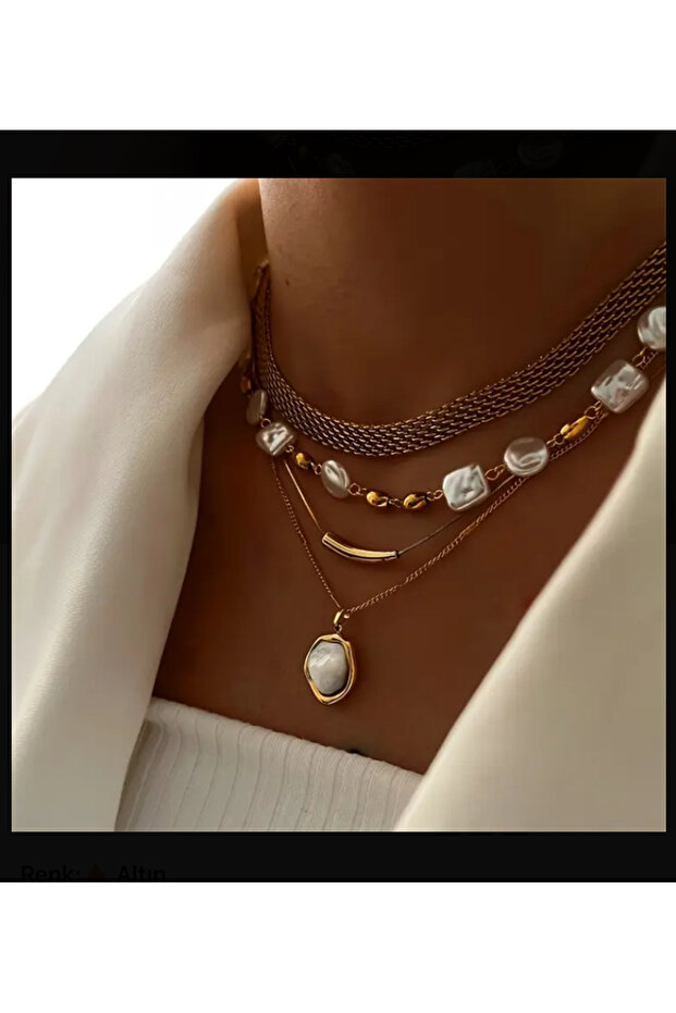 4lü set kolye