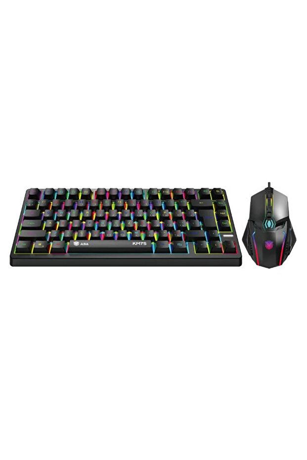 KM 75 WIRELESS KEYBOARD 75 KEYS MECHANICAL GAMING KEYBOARD & MOUSE - 2