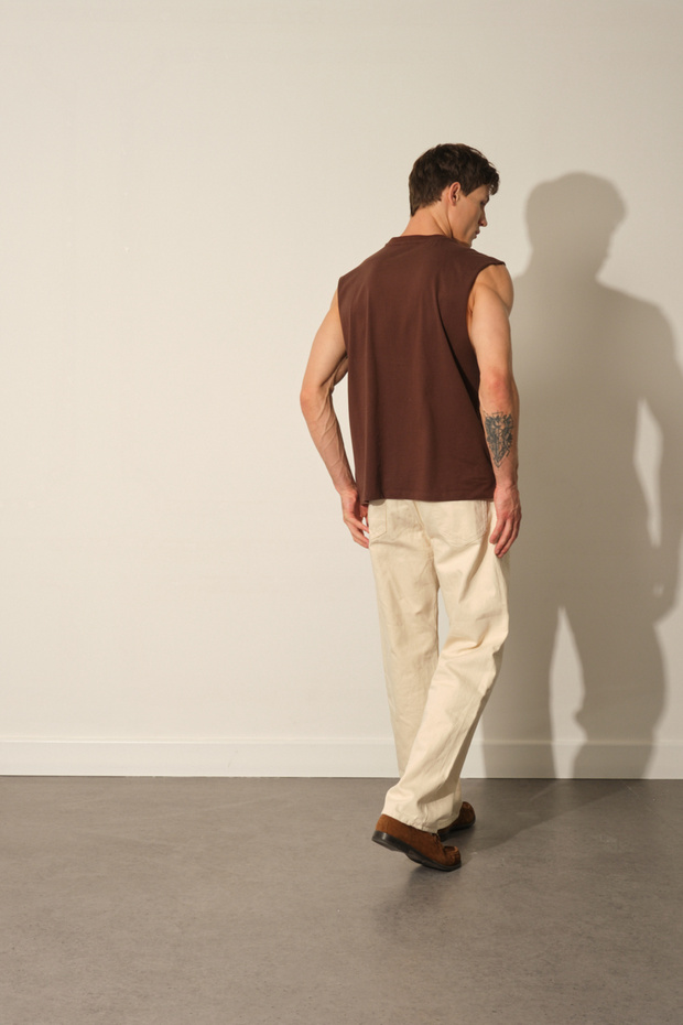 Sıfır Kol Tshirt - 4