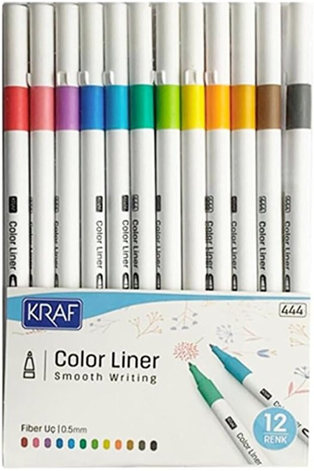 0912Jalmsl546 Color Liner Pen 0.5 mm 12 Pack Oy864Efgjkn Etc 1109836