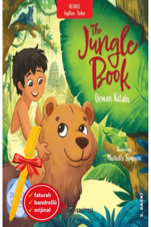 Alfa Kalem+ The Jungle Book / Orman Kitabı (Rudyard Kipling) YENİ Çocuk Öykü Masal