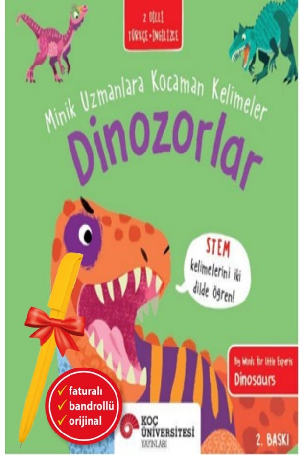 Alfa Kalem+</DNTCTMS> Dinozorlar - Minik Uzmanlara Kocaman Kelimeler ( Fran Bromage) New Children's Storybook