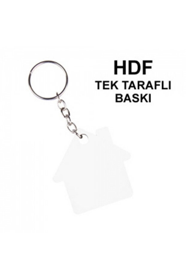 HDF Tek Taraflı Anahtarlık 5 cm - 4