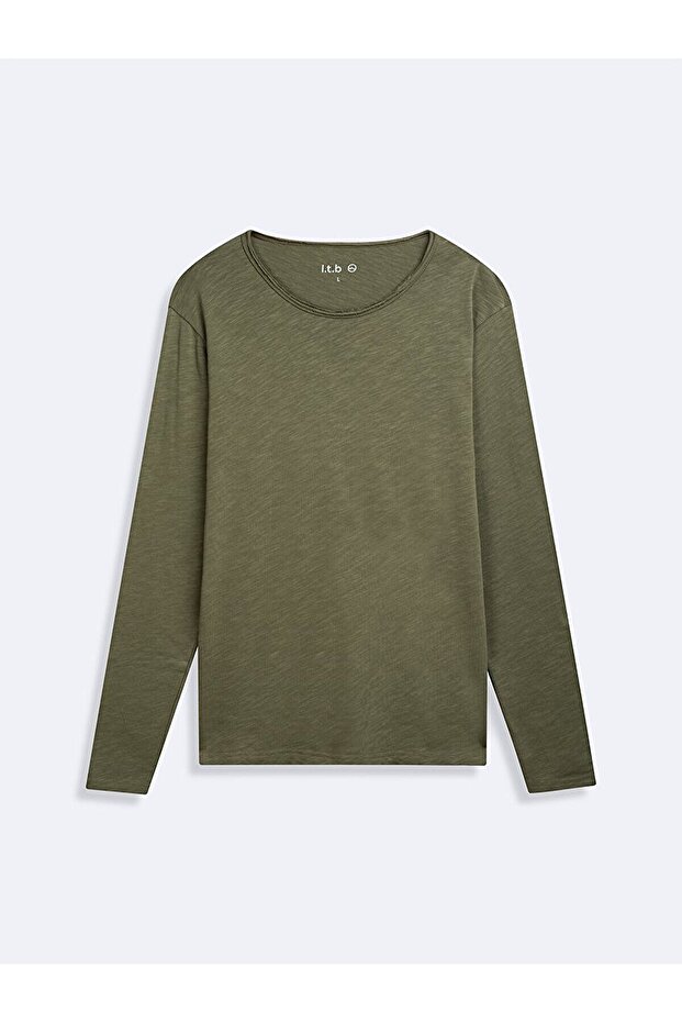 Yeşil Sweatshırt - 1