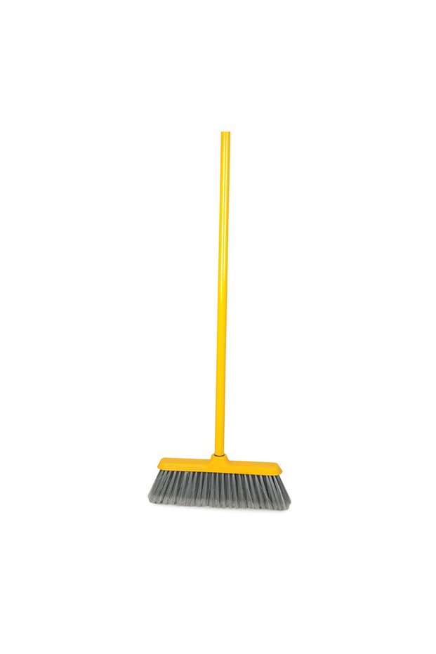 Soft Broom 8055 Yellow – 40cm Wide, Lightweight, Durable Cleaning Brush
