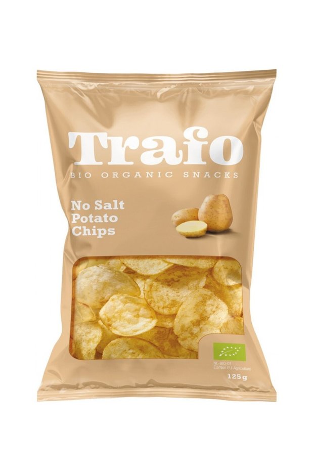 Organic chips without salt, 125g