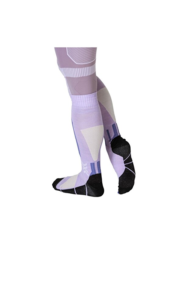X-BIONIC X-bionic X-socks Ski Discover Merino Otc Unisex Mor Kayak Çorabı UNISEX KAYAK ÇORABI - 2