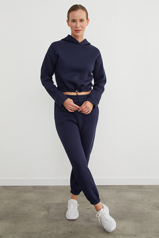 طقم جوجر بقلنسوة ورباط خصر من 3 قطع - 6