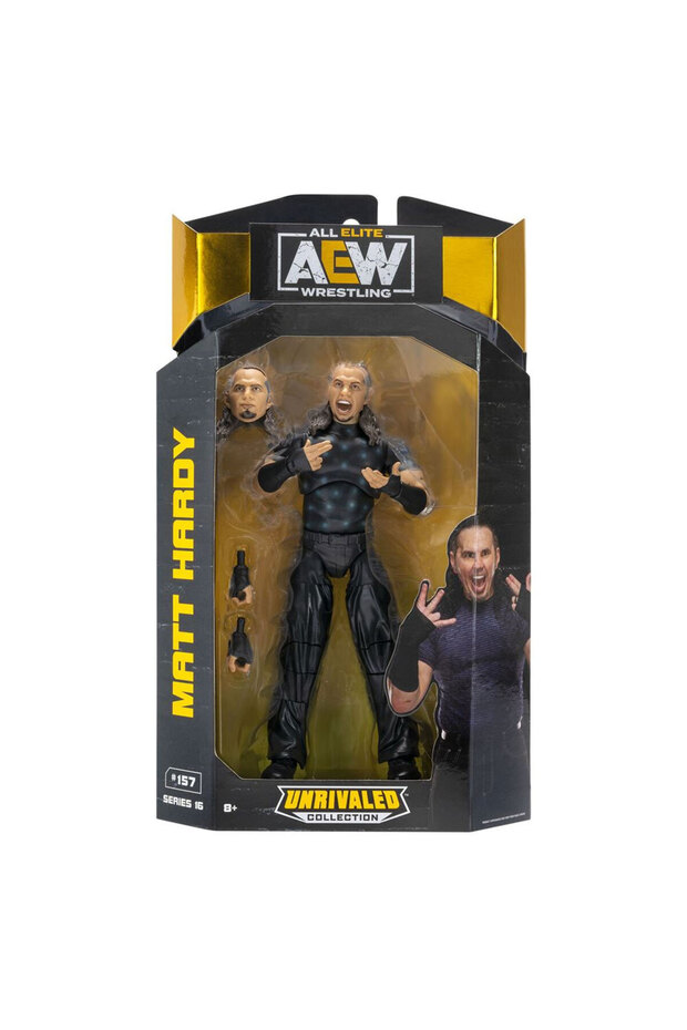 Jazwares Aew Characters Model Action Figures S16 Matt Hardy 157 - 1