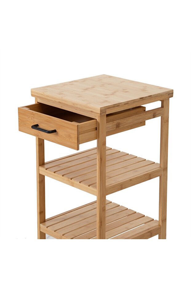 BOHO BAMBU ÇEKMECELİ ETAJER - 6