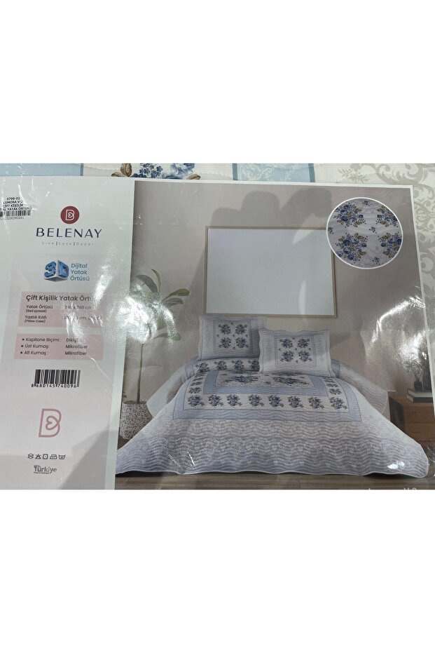 DİJİTAL BASKILI YATAK ÖRTÜSÜ - 1