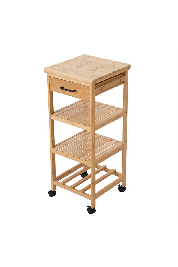 BOHO BAMBU ÇEKMECELİ ETAJER - 3