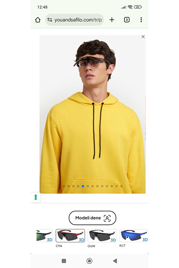 MARKA NUMARALI CAM TAKILABİLEN SPORCU GÜNEŞ GÖZLÜĞÜ YEKPARE KIRILMAZ POLARİZE CAMLI - 5