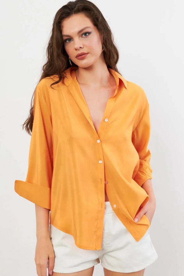 Women's Comfortable Fit Long Sleeve Stylish Shirt