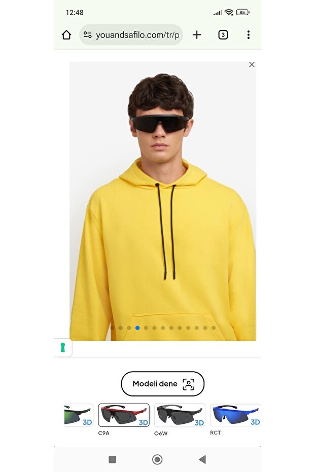 MARKA NUMARALI CAM TAKILABİLEN SPORCU GÜNEŞ GÖZLÜĞÜ YEKPARE KIRILMAZ POLARİZE CAMLI - 4