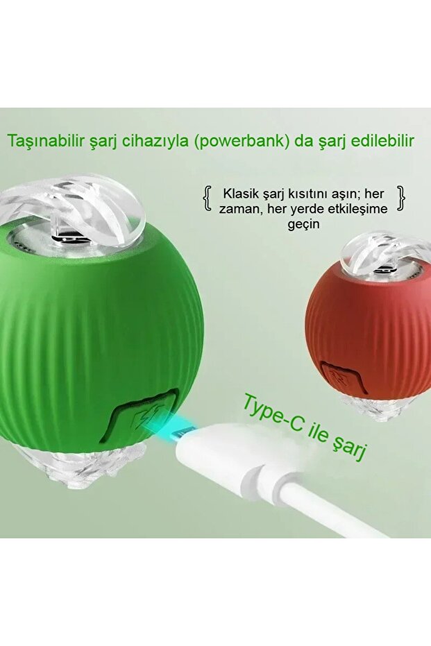 Smart Self-Rotating Cat Toy 360 °   Movement with Bird Sounds: Fun and Exercise - 7