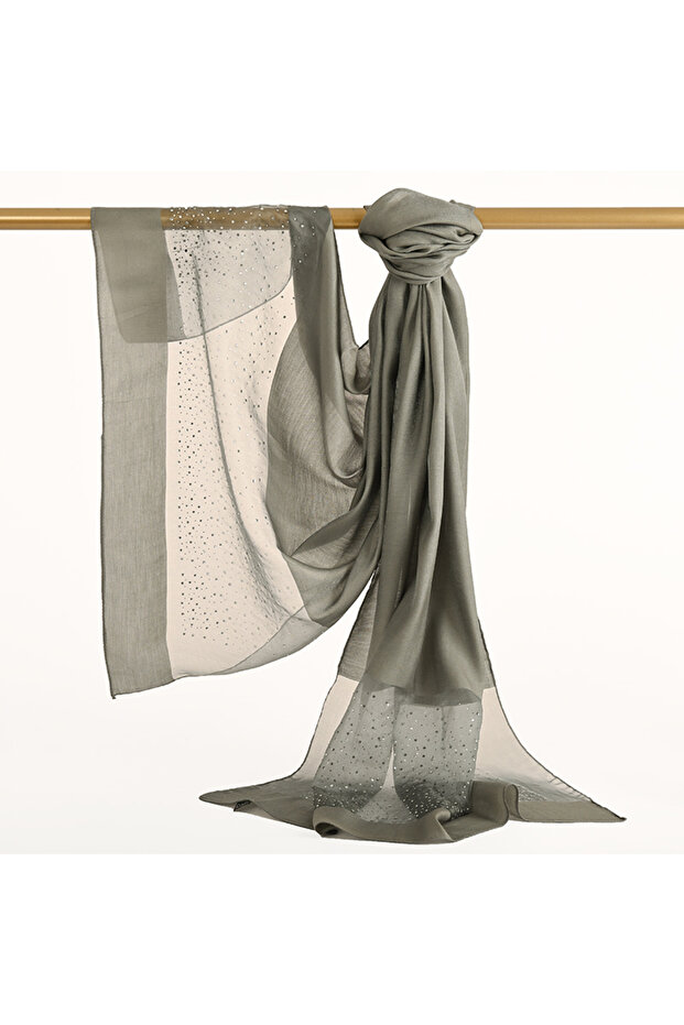 Taşlı Exclusive Şal - 1