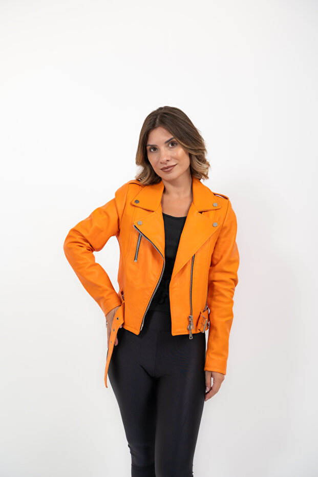 Jacheta vintage orange - 1