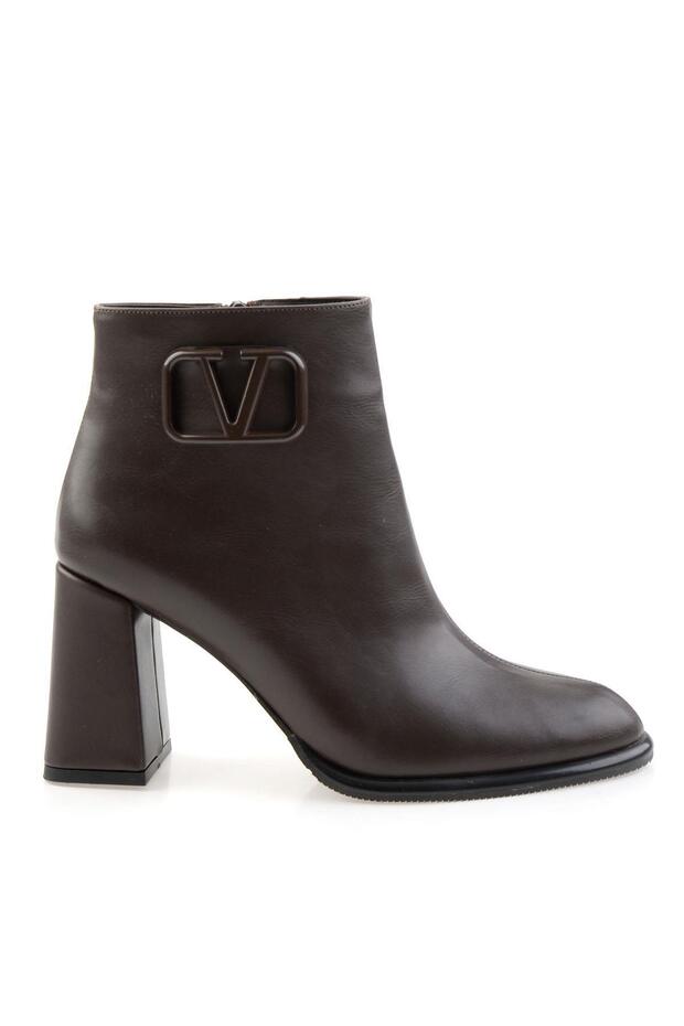 Kahve Kadın Bot & Bootie K02565070509 - 1