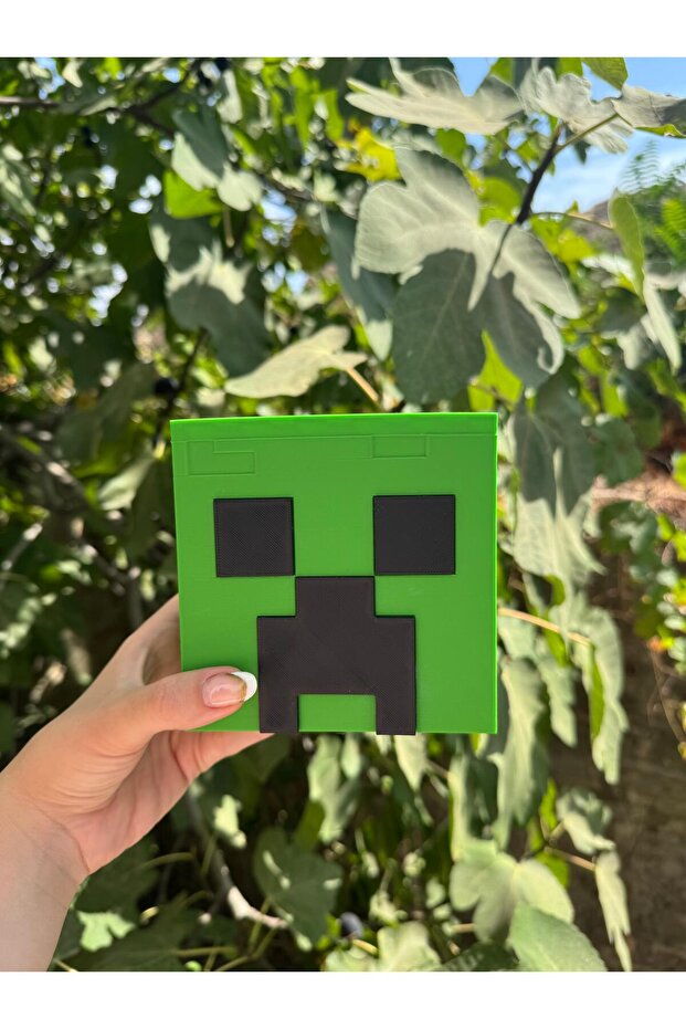 3D Minecraft Creeper Kumbara - 1