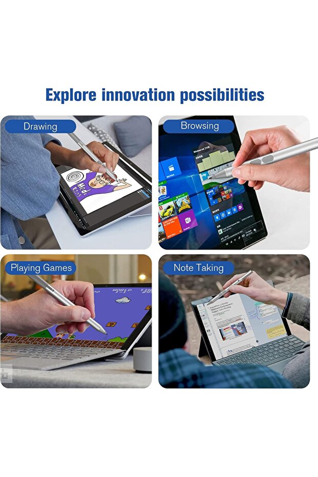 Pen for Microsoft Surface, Palm Rejection, 1024 Levels Pressure - 6