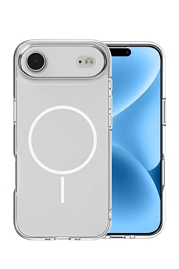 Clear Magnetic Case for iPhone 17 Air - MagSafe Compatible, Military-Grade Drop Protection Clear