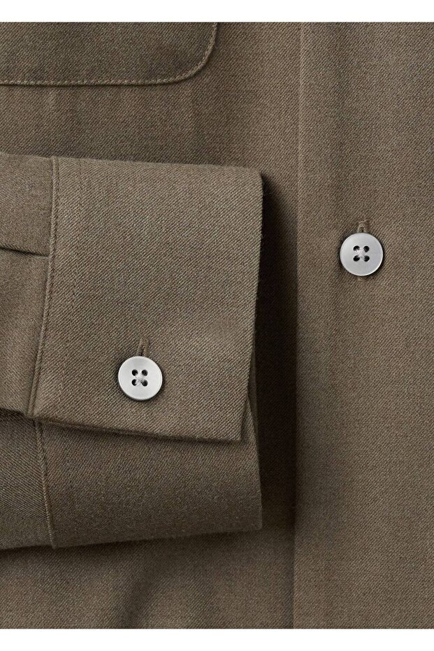 Cepli regular kesim gömlek ceket - 6