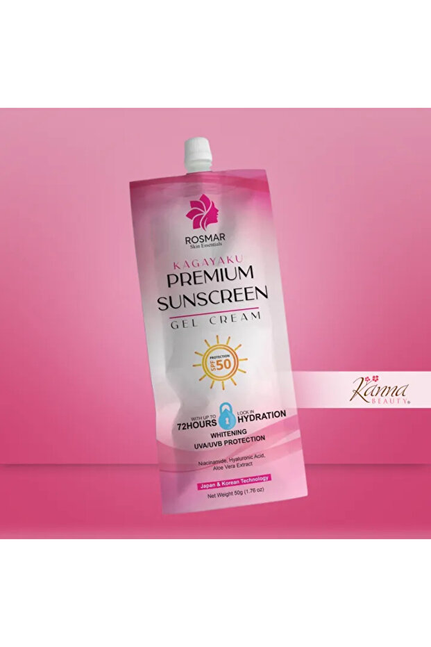 Kagayaku Premium Sunscreen Gel Cream SPF 50 50 g