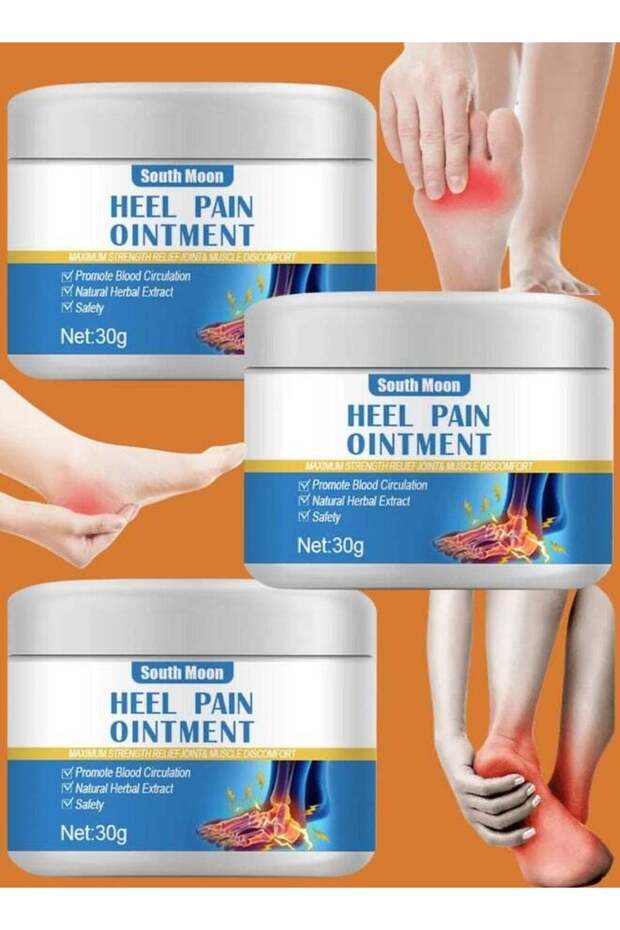 3 Pcs Heel Pain Ointment (3x30G)