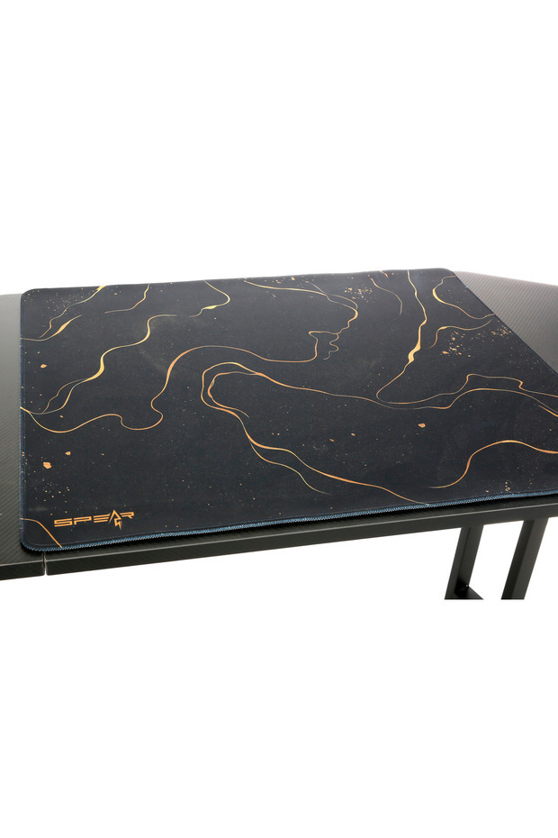 STE160C COMPUTER GAMING TABLE 1.6M DESK WITH MOUSE PAD & RGB STRIP LIGHT - 5