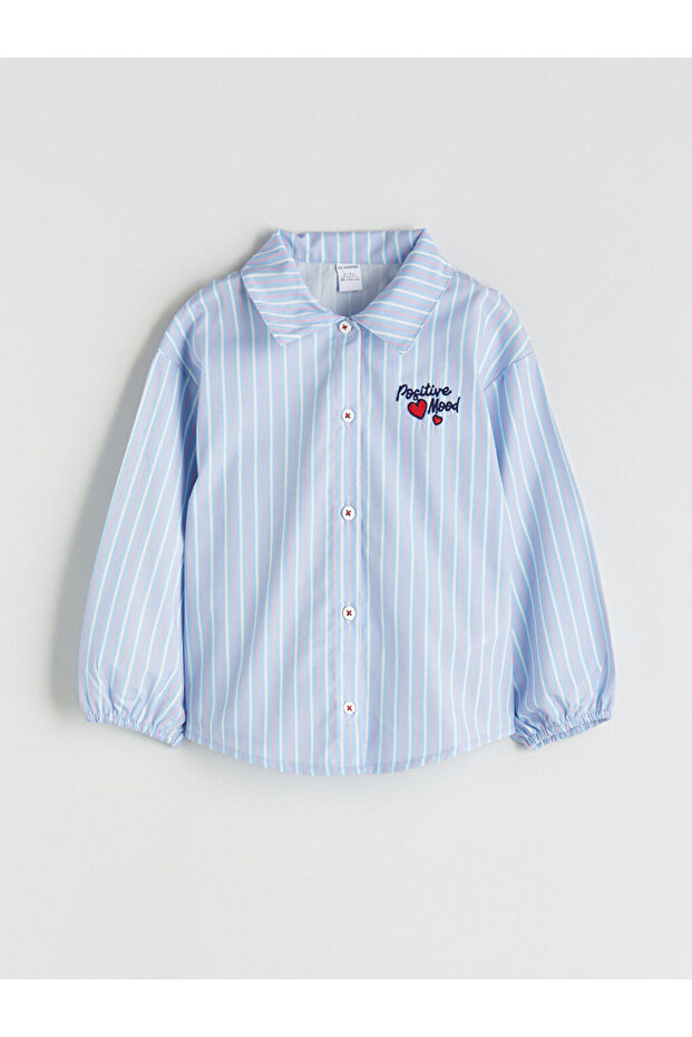 Kız Çocuk Gömlek, Şort Etek ve Külotlu Çorap - 4