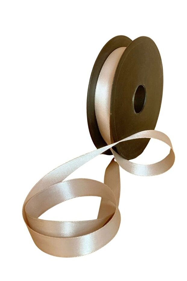Gray Satin Fabric Ribbon 2.5 cm X 35 m Gift Packaging Henna Bridal Dowry Bundle Decoration Ribbon Bow
